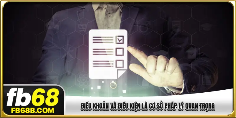 Điều khoản và điều kiện là cơ sở pháp lý quan trọng