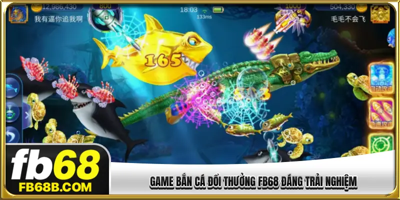 Game bắn cá đổi thưởng FB68 đáng trải nghiệm