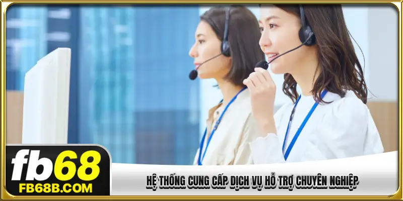 Hệ thống cung cấp dịch vụ hỗ trợ chuyên nghiệp
